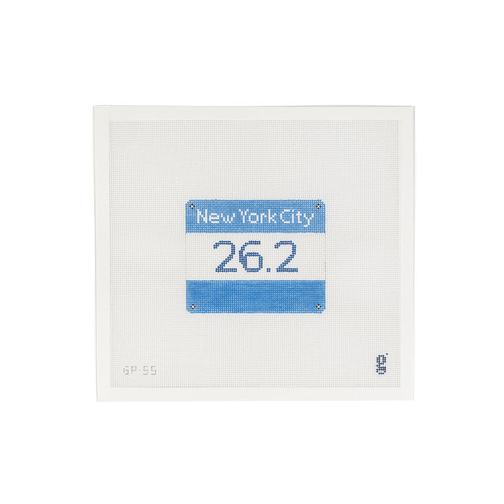 NYC Race Bib – Goodpoint Needlepoint