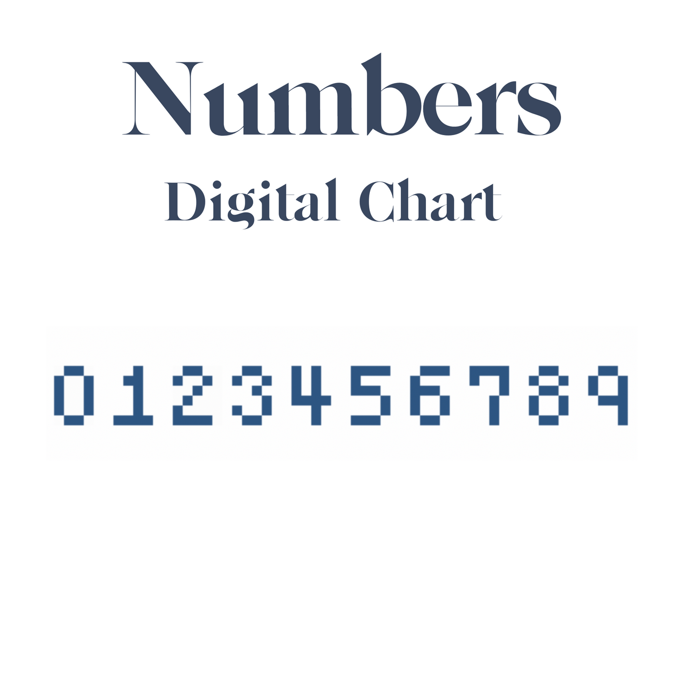 Numbers Chart