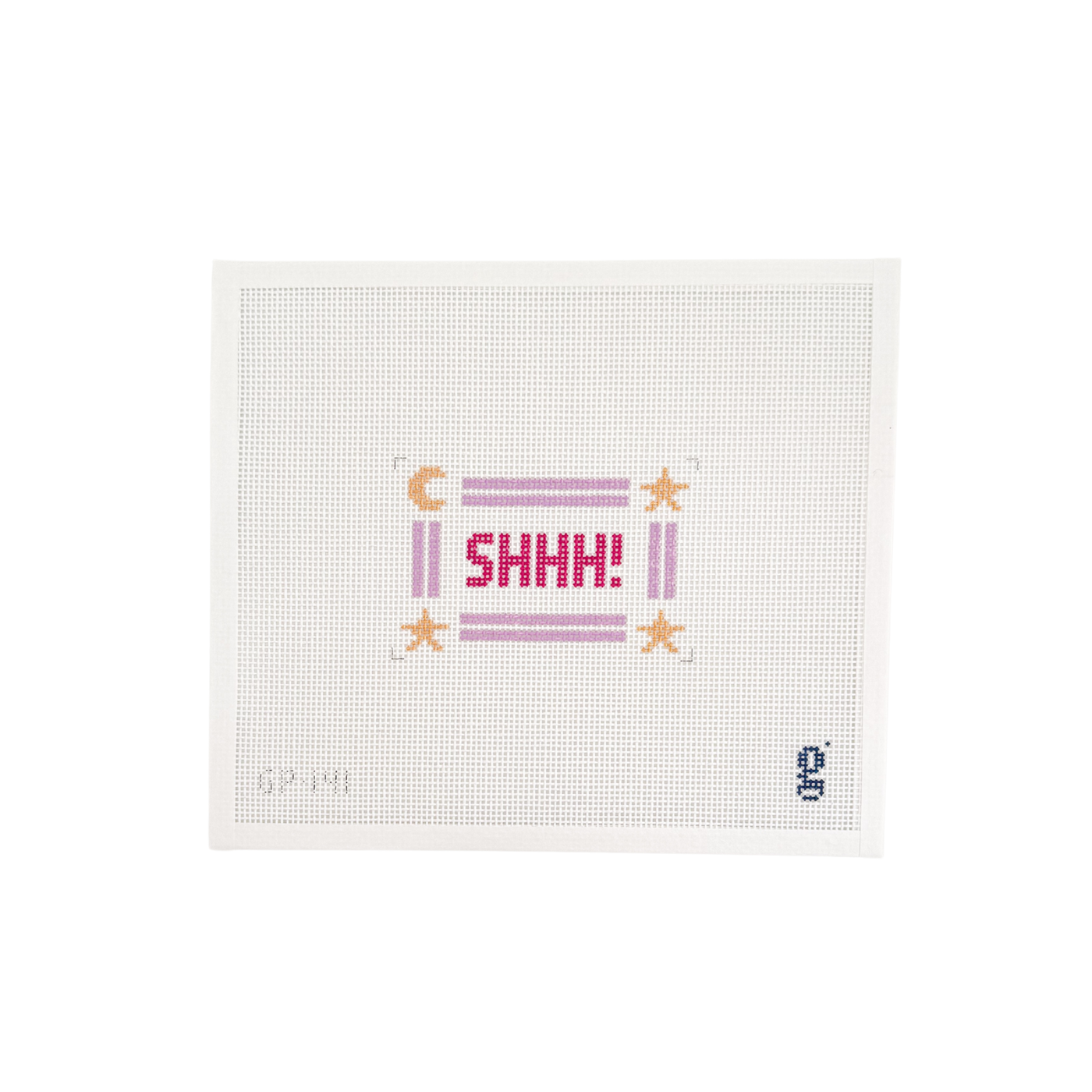 Shhh Label SHHH Canvas – Goodpoint Needlepoint